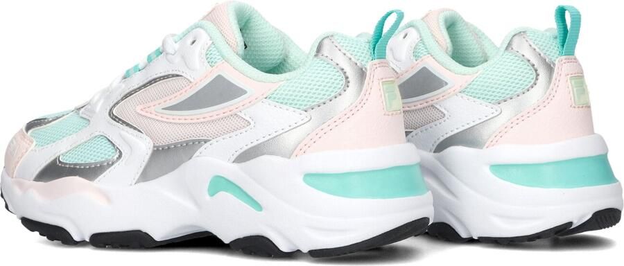 Fila Ray Tracer sneakers turquoise lichtroze - Foto 4