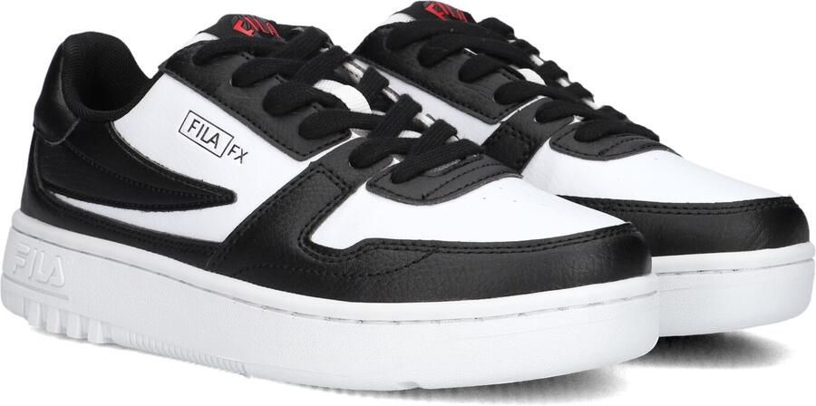 Fila Zwarte Retro Stijl Lage Sneakers Black Dames