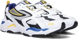 Fila CR-CW02 RAY TRACER sneakers wit zwart blauw geel