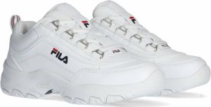 Fila Strada Low Kids Lage sneakers Leren Sneaker Wit
