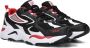 Fila CR-CW02 RAY TRACER sneakers zwart wit rood Jongens Mesh 30 - Thumbnail 1