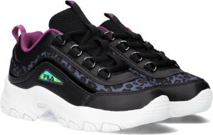 Fila Strada A Low Kids Lage sneakers Meisjes Kids Zwart
