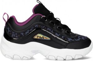 Fila Strada A Low Kids Lage sneakers Meisjes Kids Zwart