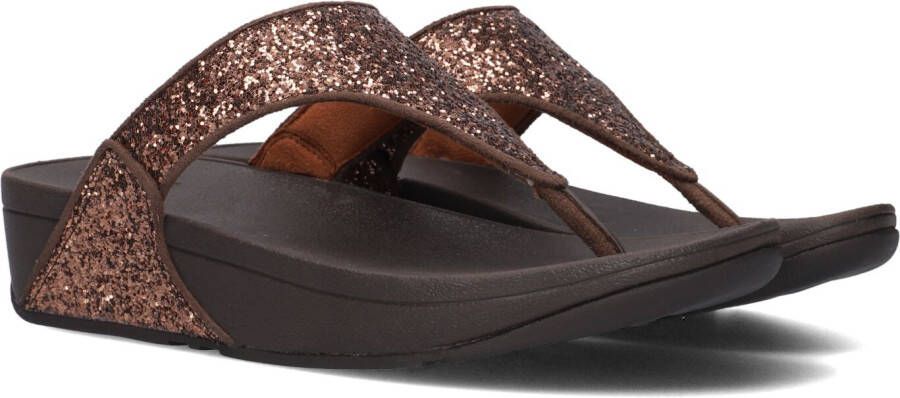 FITFLOP Slippers Dames X03 Maat: 39 Materiaal: Textiel Kleur: Brons