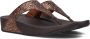 FITFLOP Slippers Dames X03 Maat: 41 Materiaal: Textiel Kleur: Brons - Thumbnail 1
