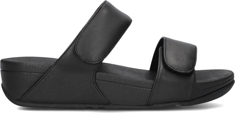 FITFLOP Slippers Dames Lulu Adjustable Shimmerlux Sides Maat: 41 Materiaal: Leer Kleur: Zwart - Foto 3