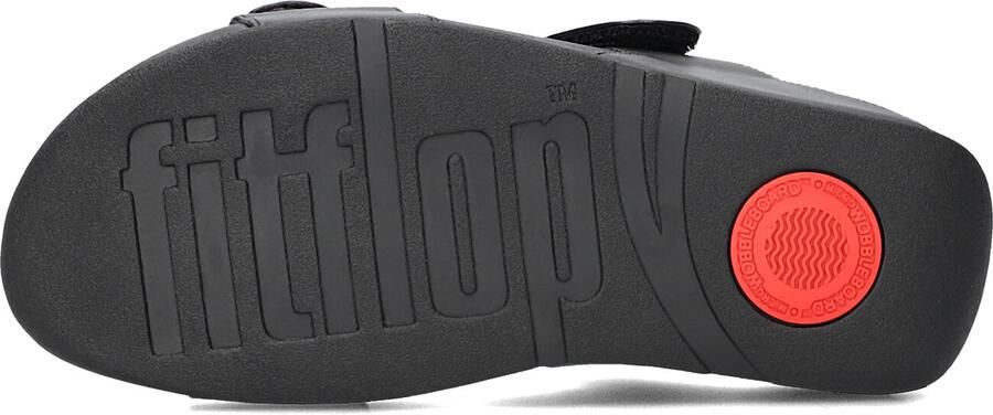 FITFLOP Slippers Dames Lulu Adjustable Shimmerlux Sides Maat: 41 Materiaal: Leer Kleur: Zwart - Foto 5