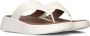 FITFLOP Slippers Dames Fw4 Maat: 41 Materiaal: Leer Kleur: Wit - Thumbnail 1