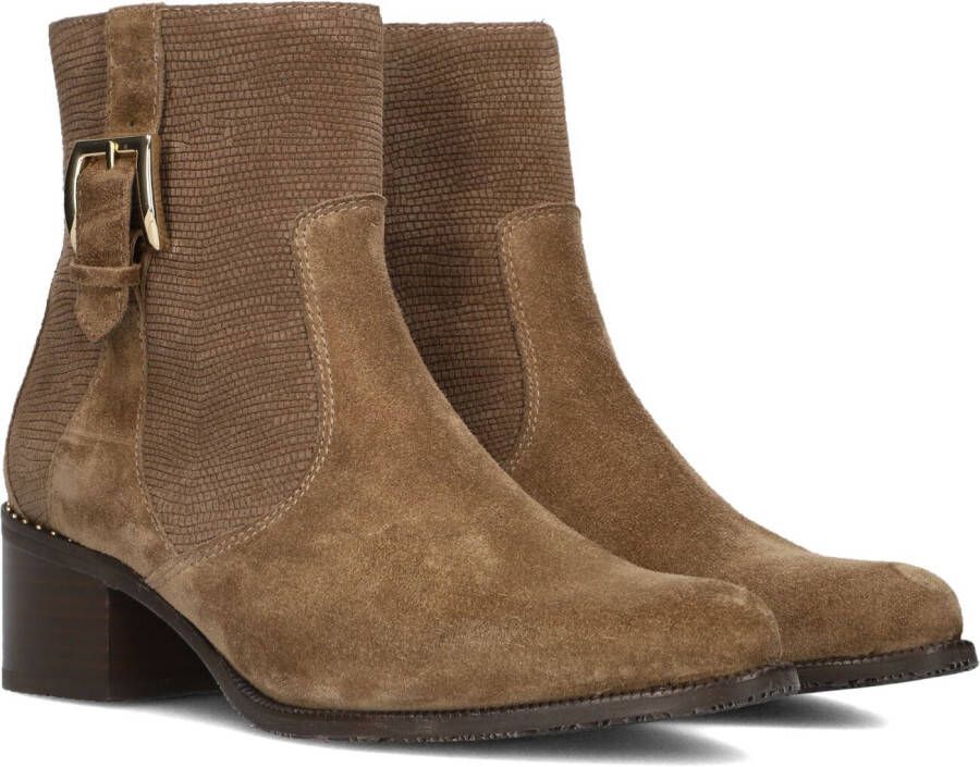 FLORIS VAN BOMMEL Beige Boots Sfw-50065 Evi
