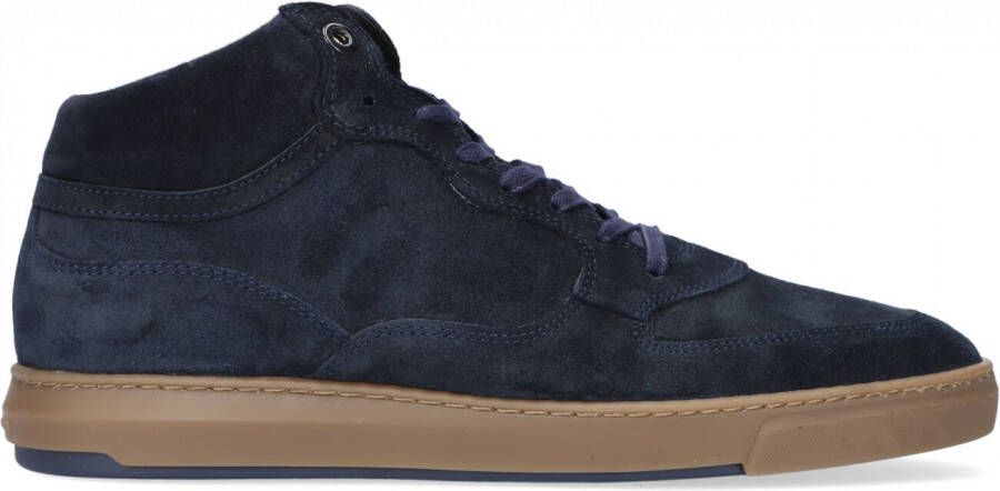 Floris Van Bommel Blauwe Hoge Sneaker 20325