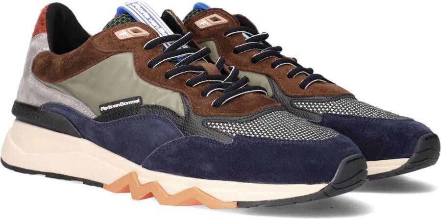 Floris Van Bommel Blauwe Lage Sneakers Sfm-10136