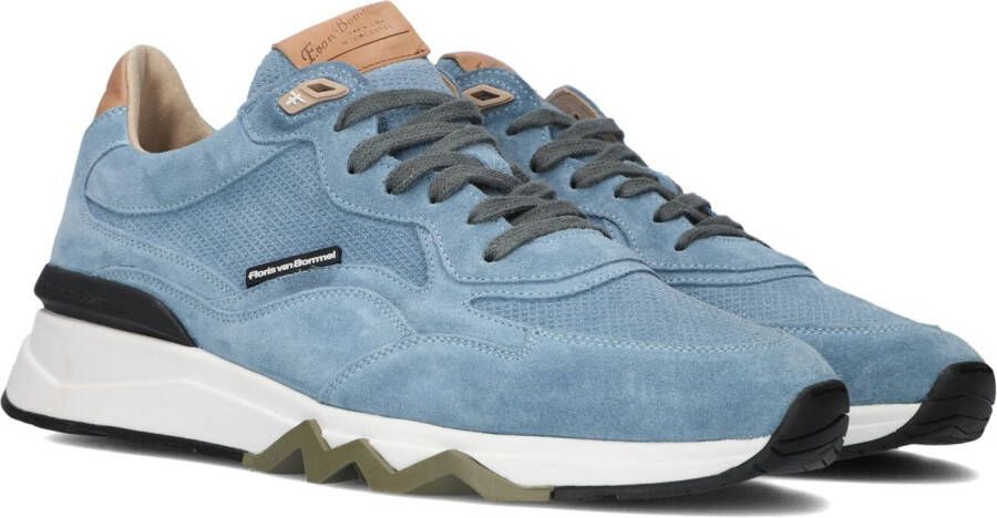 Floris Van Bommel Blauwe Lage Sneakers Sfm-10136