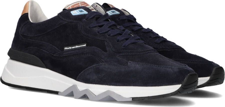 Floris van Bommel sfm-10136 sneakers heren blauw 41-04 darkblue suede 45 (10+)