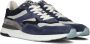 Floris van Floris van Bommel van Floris van Bommel Sneakers Heren Lage sneakers Herenschoenen Suède SFM-10170 Blauw - Thumbnail 1