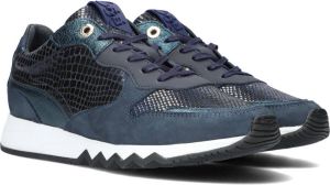 Floris van Floris van Bommel van Floris van Bommel Sneakers Dames Lage sneakers Damesschoenen Leer SFW-10078 Blauw