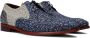 Floris van Bommel De Stapper 17.66 veterschoenen heren blauw 40 05 blue leer 41(7+ ) - Thumbnail 1