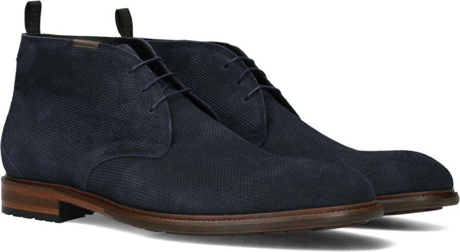 Floris van Bommel Sfm-50132 De Normer Nette schoenen Business Schoenen Heren Blauw
