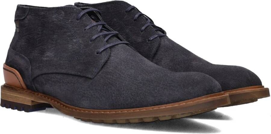 Floris van Bommel CREPI~11.26~~~~~~~~~~~~~~~~~~~ Vrije tijd half-hoogHeren veterschoenHeren sneakers Blauw