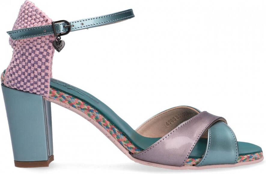 Floris van Bommel 85995 Volwassenen Sandalen met hakDames Sandalen n