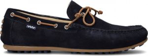 Floris van Bommel Sfm-40009 Mocassins Instappers Heren Blauw ⅔