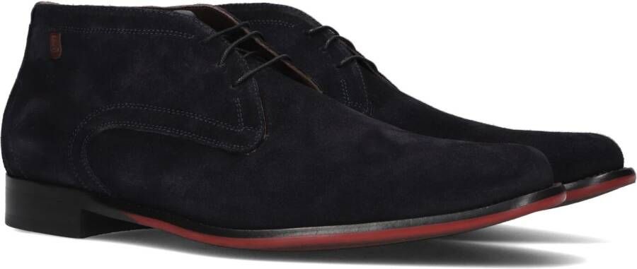 FLORIS VAN BOMMEL Blauwe Veterschoenen Sfm-50148