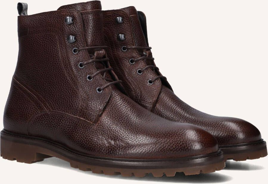 FLORIS VAN BOMMEL Veterboots Heren Sfm-80033 Sturdi Maat: 44⅔ Materiaal: Leer Kleur: Bruin