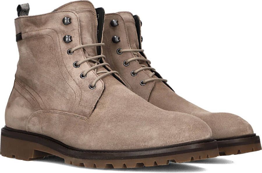 FLORIS VAN BOMMEL Veterboots Heren Sfm-80033 Sturdi Maat: 42⅔ Materiaal: Suède Kleur: Taupe