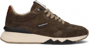 Floris van Floris van Bommel van Floris van Bommel Sneakers Heren Lage sneakers Herenschoenen Suède SFM-10136 Bruin