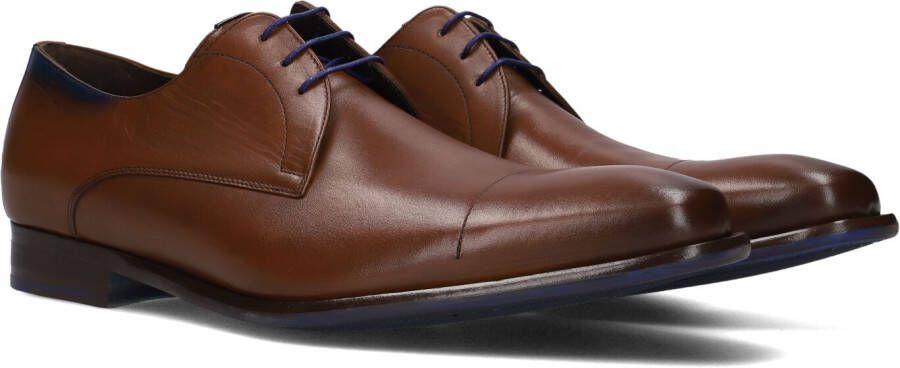 Floris van Bommel SFM-30301-24-01 Volwassenen Heren veterschoenNette herenschoenen Cognac