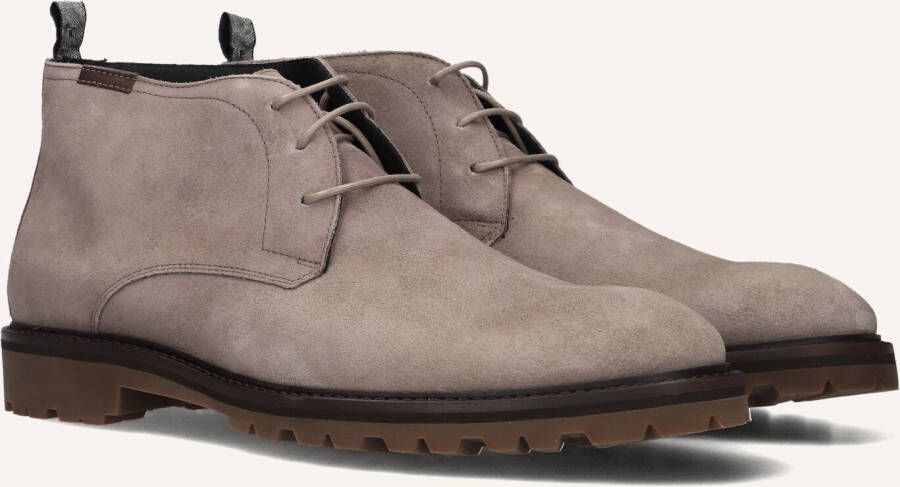 FLORIS VAN BOMMEL Nette Schoenen Heren Sfm-50082 Sturdi Maat: 42⅔ Materiaal: Suède Kleur: Taupe