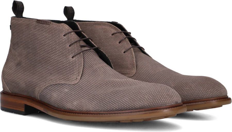 FLORIS VAN BOMMEL Nette Schoenen Heren Sfm-50132 De Normer Maat: 44⅔ Materiaal: Suède Kleur: Taupe