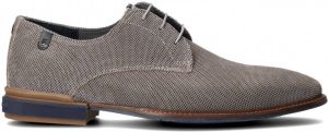 Floris van Bommel SFM 30264 22 01 Volwassenen Heren veterschoen Kleur Wit beige