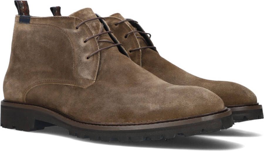 Floris Van Bommel Bruine Veterschoenen Sfm-50082