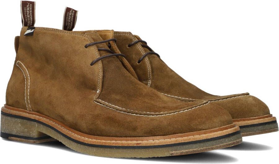 Floris Van Bommel Bruine Veterschoenen Sfm-50123