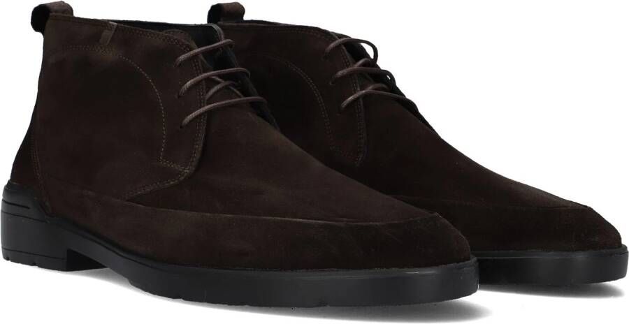 FLORIS VAN BOMMEL Veterschoenen Heren Sfm-50140 De Venker Maat: 48 Materiaal: Suède Kleur: Bruin