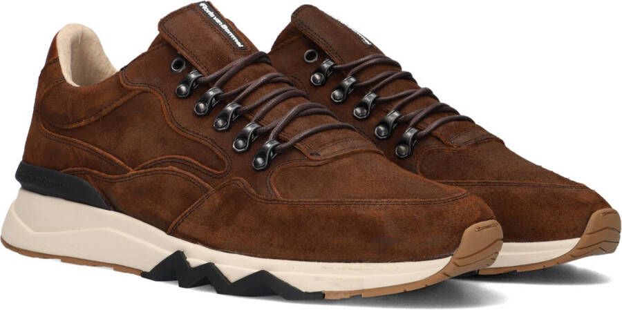 Floris Van Bommel Cognac Lage Sneakers Sfm-10135