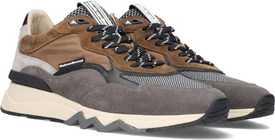 Floris van Bommel Sfm-10136 Lage sneakers Leren Sneaker Heren Cognac ⅔