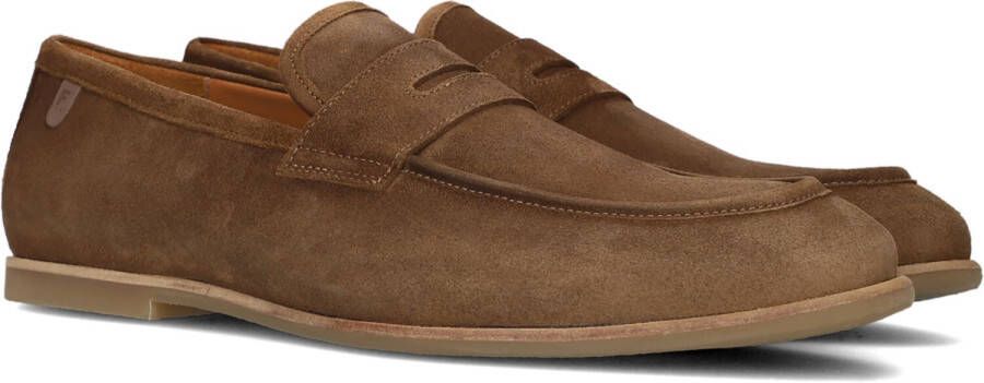 FLORIS VAN BOMMEL Cognac Loafers Sfm-40017