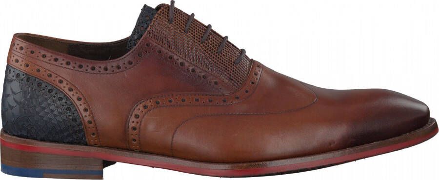 Floris van bommel De Stapper 03.00 Cognac G+Wijdte Veterschoenen - Foto 2