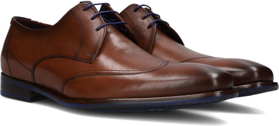 Floris van Bommel SFM 30173 24 Volwassenen Heren veterschoen Kleur Cognac - Schoenen.nl