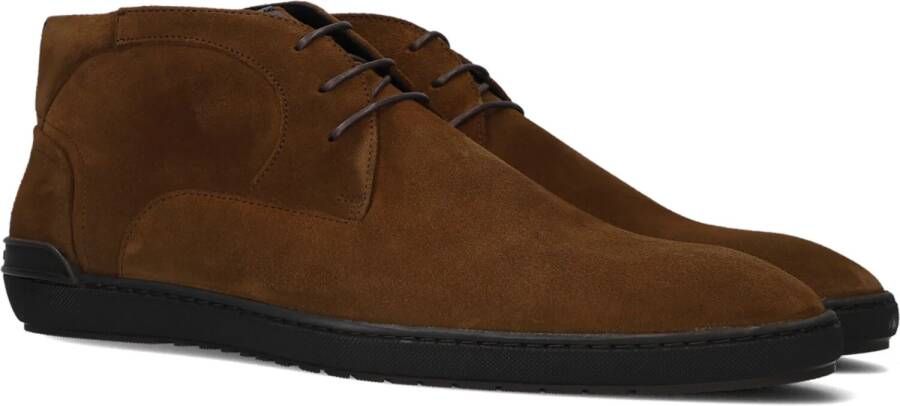 FLORIS VAN BOMMEL Cognac Veterschoenen Sfm-50108