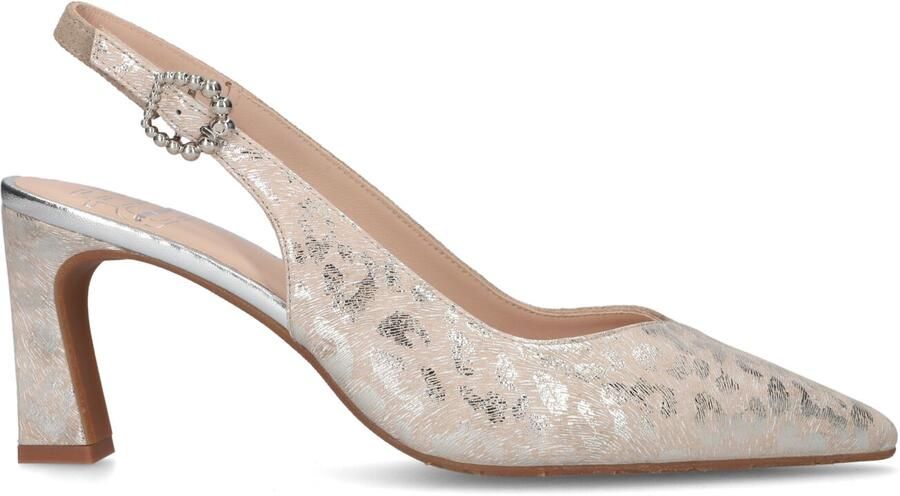 FLORIS VAN BOMMEL Slingbacks Dames Sfw-20055 Giuli Maat: 40 Materiaal: Suède Kleur: Beige - Foto 4