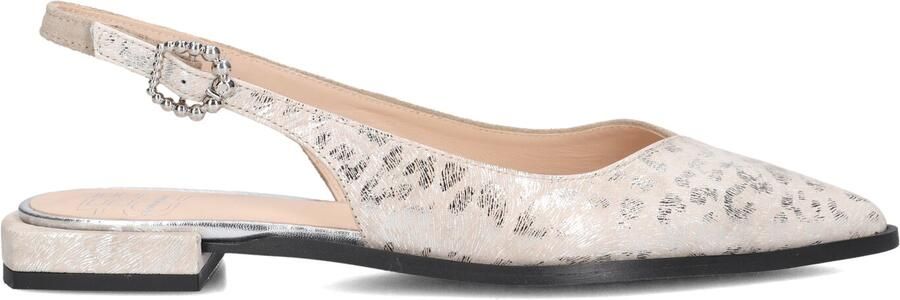 FLORIS VAN BOMMEL Slingbacks Dames Sfw-40055 Gynni Maat: 37 Materiaal: Ponyhair Kleur: Beige - Foto 5