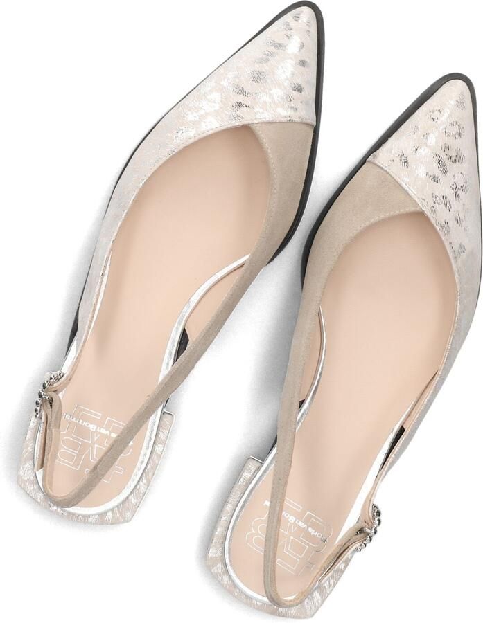 FLORIS VAN BOMMEL Slingbacks Dames Sfw-40055 Gynni Maat: 37 Materiaal: Ponyhair Kleur: Beige - Foto 2