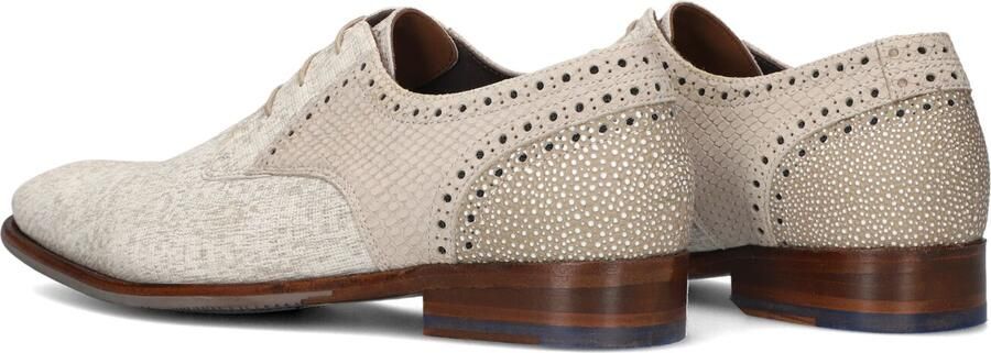 FLORIS VAN BOMMEL Nette Schoenen Heren Sfm-30361 De Stapper Maat: 41⅓ Materiaal: Textiel Kleur: Beige - Foto 4