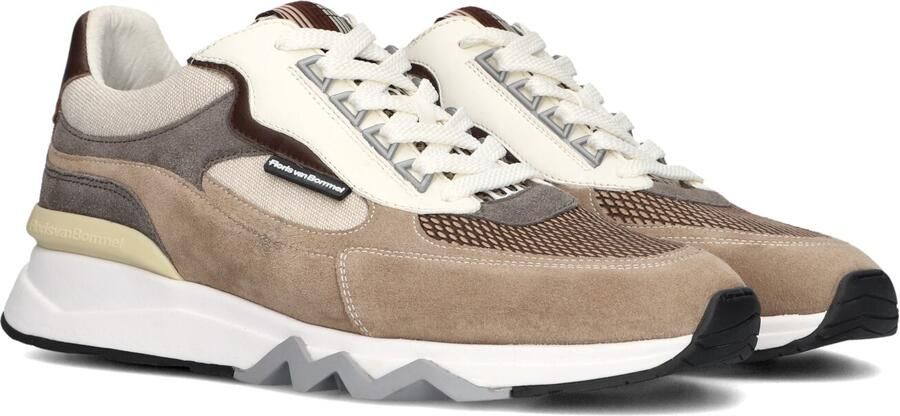 FLORIS VAN BOMMEL Lage Sneakers Heren Sfm-10234 De Zager ⅔ Textiel Beige