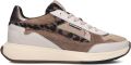 FLORIS VAN BOMMEL Lage Sneakers Dames Sfw-10159 Suvi Leer Beige - Beige