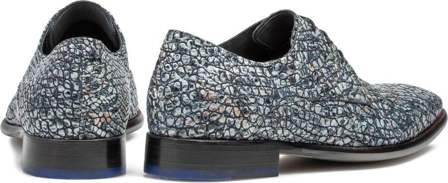 Floris van Bommel Sfm-30201 De Netter Nette schoenen Business Schoenen Heren Blauw - Foto 4