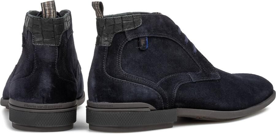 Floris van Bommel DE HAKKER 01.03 Nette herenschoenen Business half-hoog Blauw - Foto 4