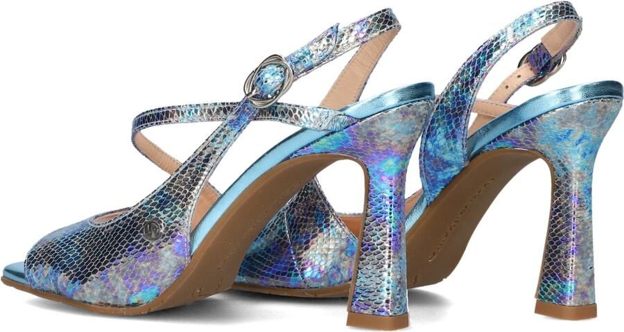 Floris van Bommel Sfw-90065 Tami Sandalen Dames Blauw - Foto 4